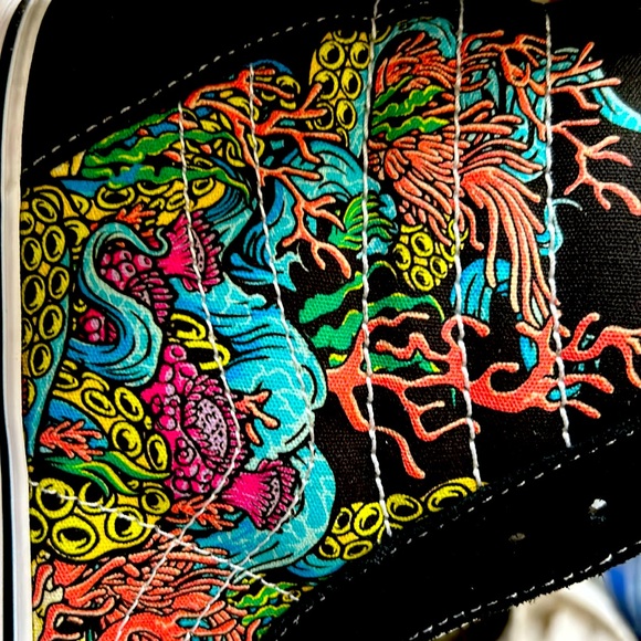 VANS SK8-HI BLACK UNDERWATER SHOES SIZE MENS 6.5, WOMENS 8 EXCELLENT CONDITION - Picture 6 of 12